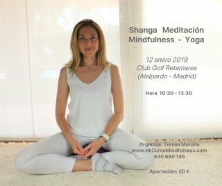 “Shanga: Meditación Mindfulness y Yoga. 12 enero”